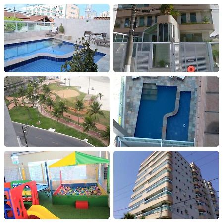 Apto Com Piscina E Churrasqueira Praia Grande  Bagian luar foto